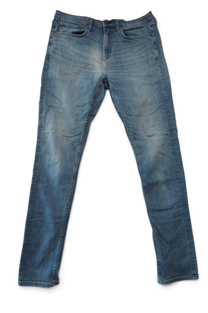 Rag & Bone Jeans Mens 33x30 Blue Fit 1 Skinny Medium Wash Stretch Denim Pants